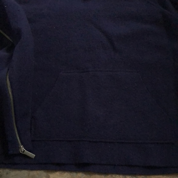 NWOT SM Armani Exchange wool hoodie - Picture 3 of 6